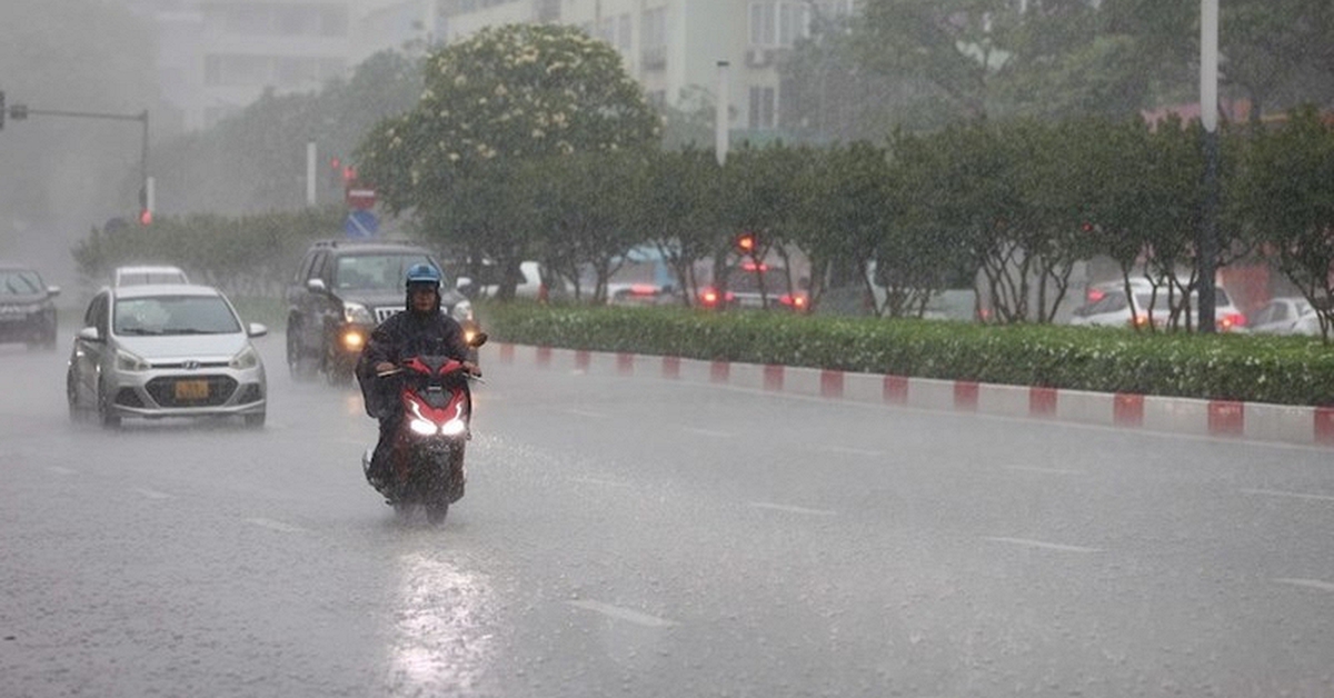 Miền Bắc sẽ xuất hiện mưa to liên tiếp trong 3 ngày tới