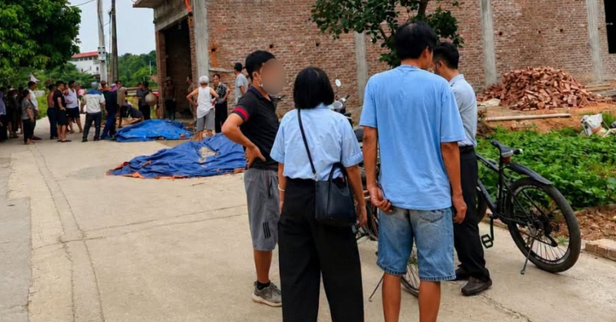 Đau xót: 2 công nhân tử vong khi xuống thi công hố ga ở Hà Nội