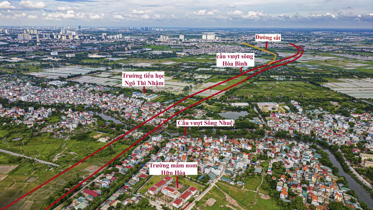 Một xã tại Hà Nội chuẩn bị thu hồi đất của hơn 1.300 hộ dân để triển khai tuyến Vành đai hơn 13.000 tỷ