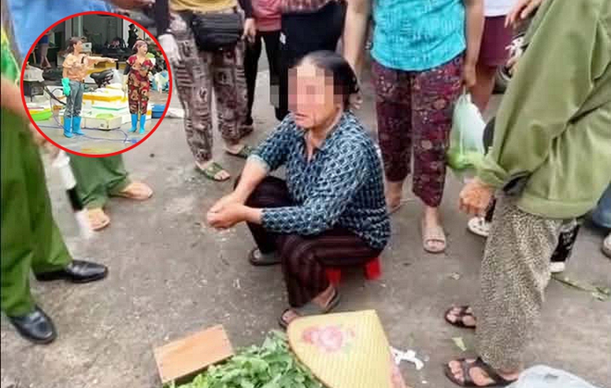Danh tính chủ quán hải sản xịt vòi nước khiến cụ bà bán rau chảy máu mắt vì tranh chấp chỗ ngồi