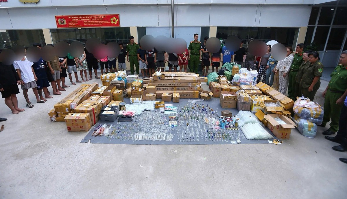 Triệt phá "hệ sinh thái" ma túy liên tỉnh, tóm gọn 30 đối tượng cùng hơn 1 tấn tang vật và 12.000 chiếc nỏ thủy tinh