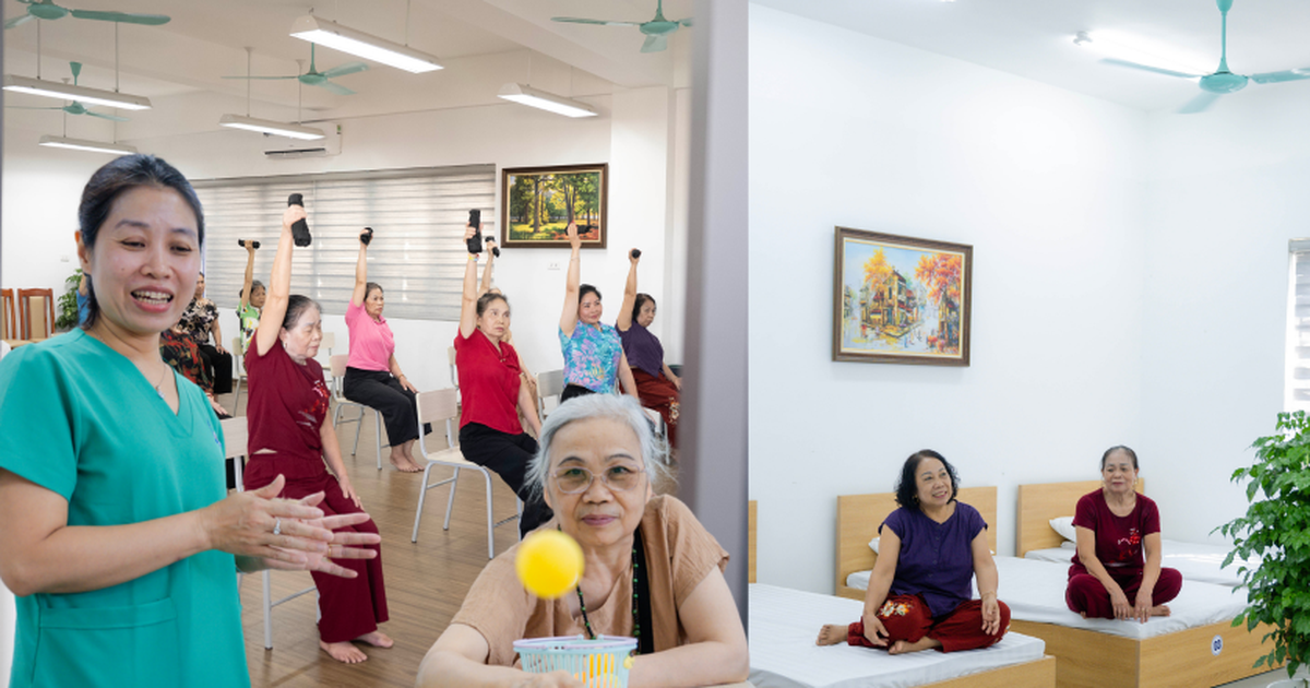 Người cao tuổi sáng được đưa đến, chiều trở về nhà: Bên trong cơ sở dưỡng lão bán trú công lập đầu tiên tại Hà Nội, phí dự kiến từ 5 - 5,5 triệu đồng/tháng