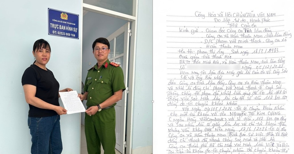 Chuyển thành công 112,8 triệu đồng vào tài khoản Vietcombank nhưng không thể liên lạc người nhận: Người phụ nữ SN 1983 phải trình báo công an