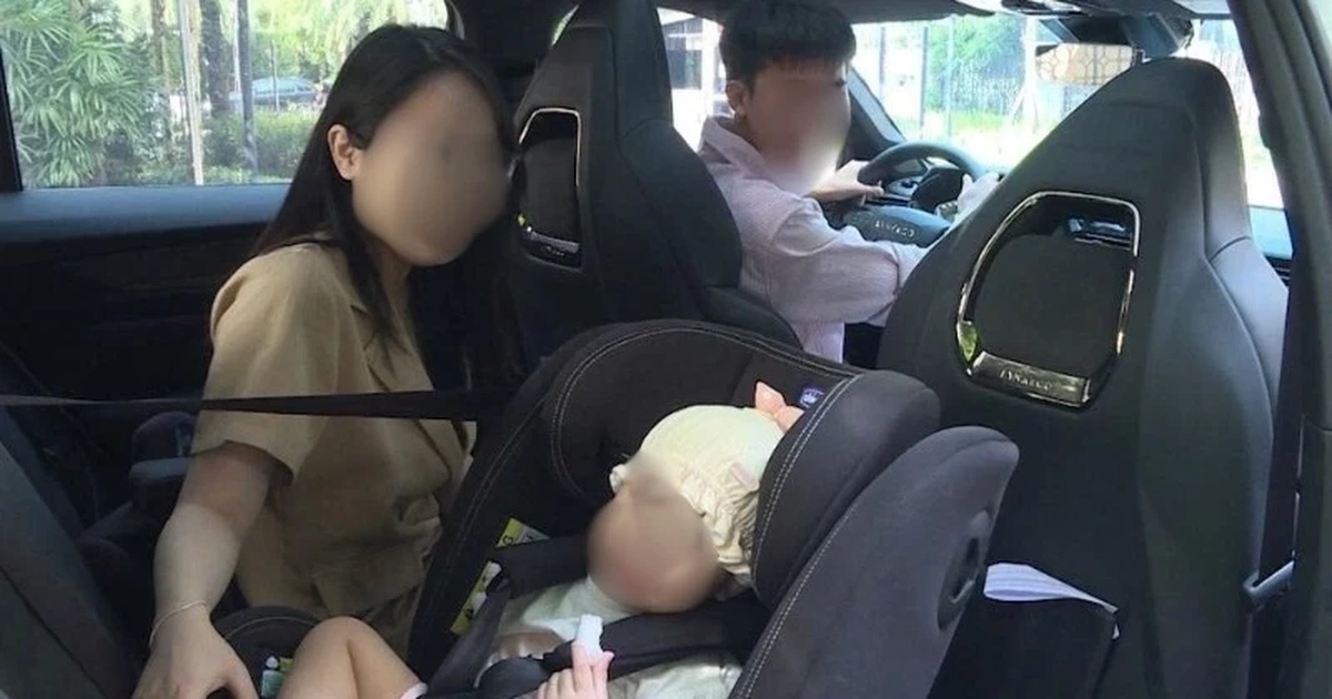 Từ 15/8, chở trẻ em trên ô tô không có thiết bị...