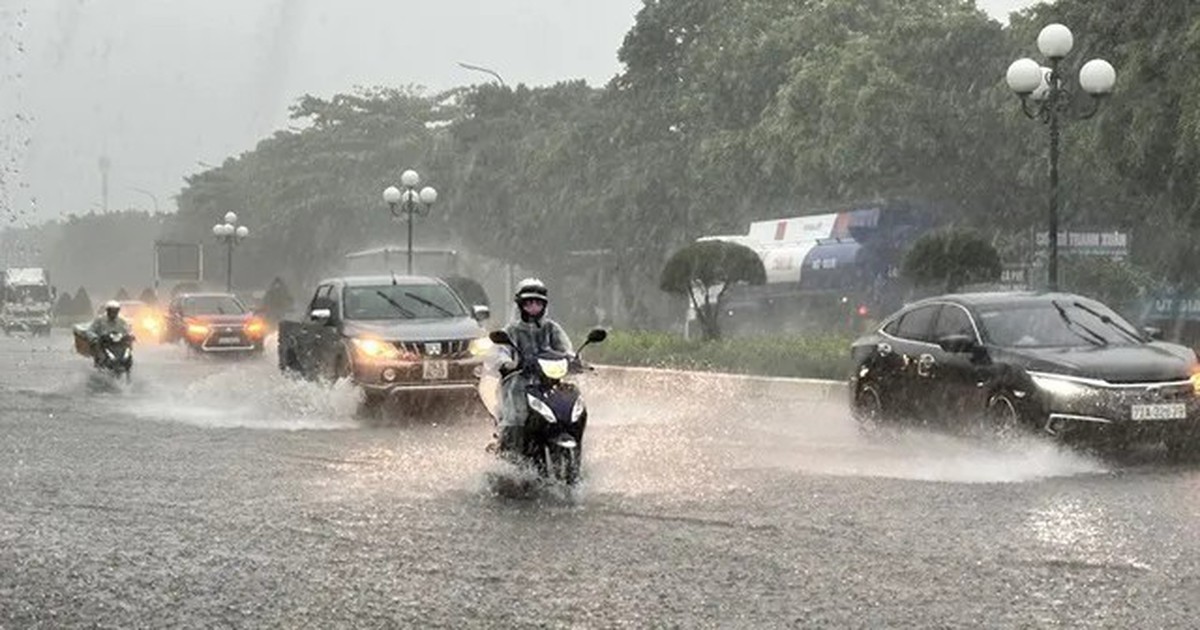 Miền Bắc sắp xuất hiện đợt mưa to trong 3 ngày liên tiếp