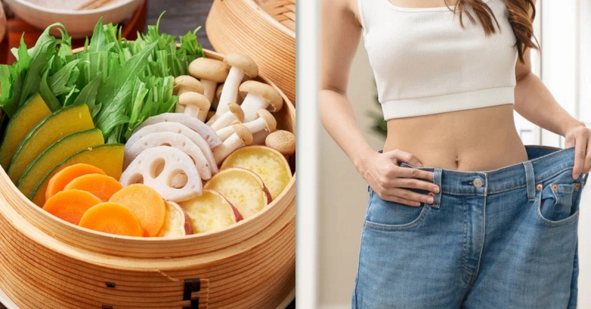 Không cần cắt tinh bột vẫn giảm cân: Cách ăn bằng xửng hấp đang "sốt rần rần" ở Nhật Bản, 1 nữ diễn viên giảm 8,5kg trong 1 tháng