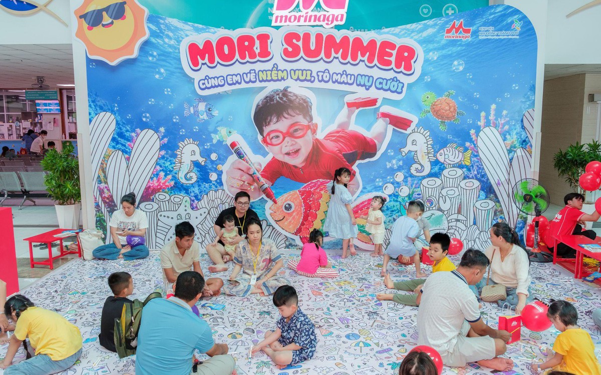 MoriSummer: Nơi hàng ngàn nụ cười bệnh nhi được “tô màu”