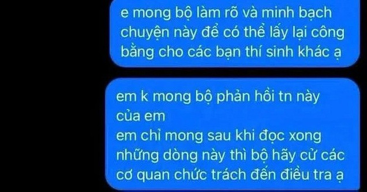 Họp khẩn, kiểm tra thông tin tố cáo vi phạm thi tốt nghiệp THPT tại một điểm thi ở Quảng Trị