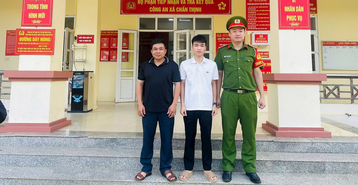 Phát hiện giao dịch chuyển khoản 17 triệu đồng từ thanh niên SN 2010 đến tài khoản của Hà Đình Trọng SN 2008, công an lập tức vào cuộc điều tra