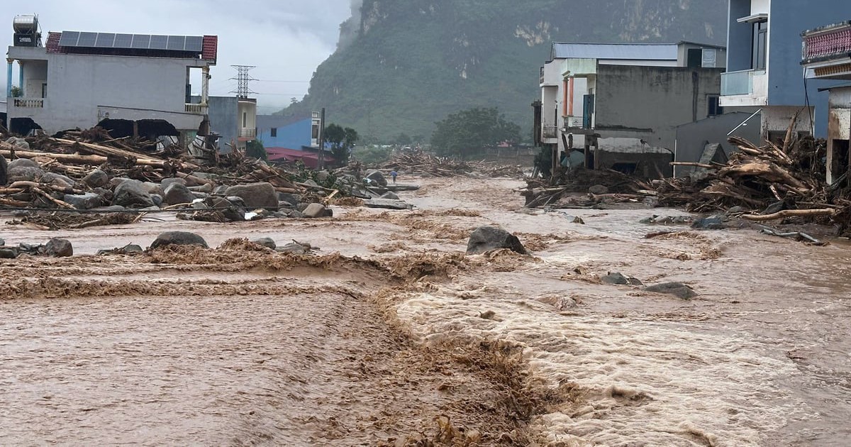 Lai Châu công bố tình huống khẩn cấp về thiên tai tại xã Mường Than