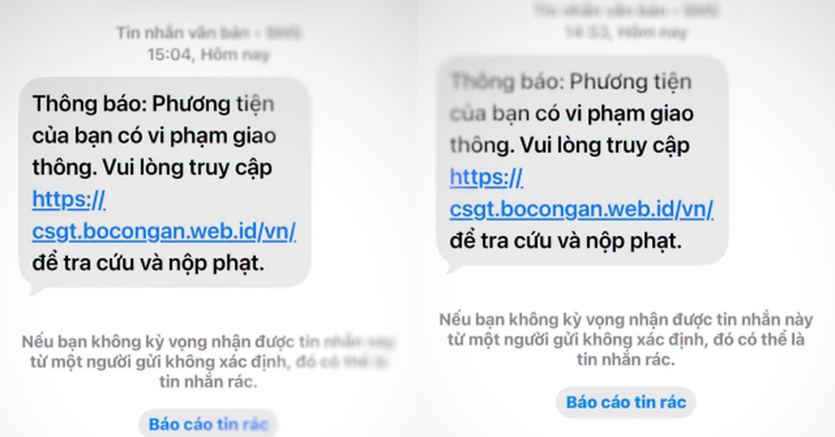 Công an khuyến cáo người dân đặc biệt lưu ý nếu điện thoại xuất hiện tin nhắn này