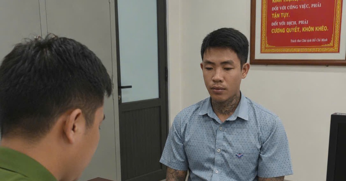 Tạm giữ hình sự người đàn ông thu mua phế liệu Nguyễn Sỹ Tuyên SN 1993