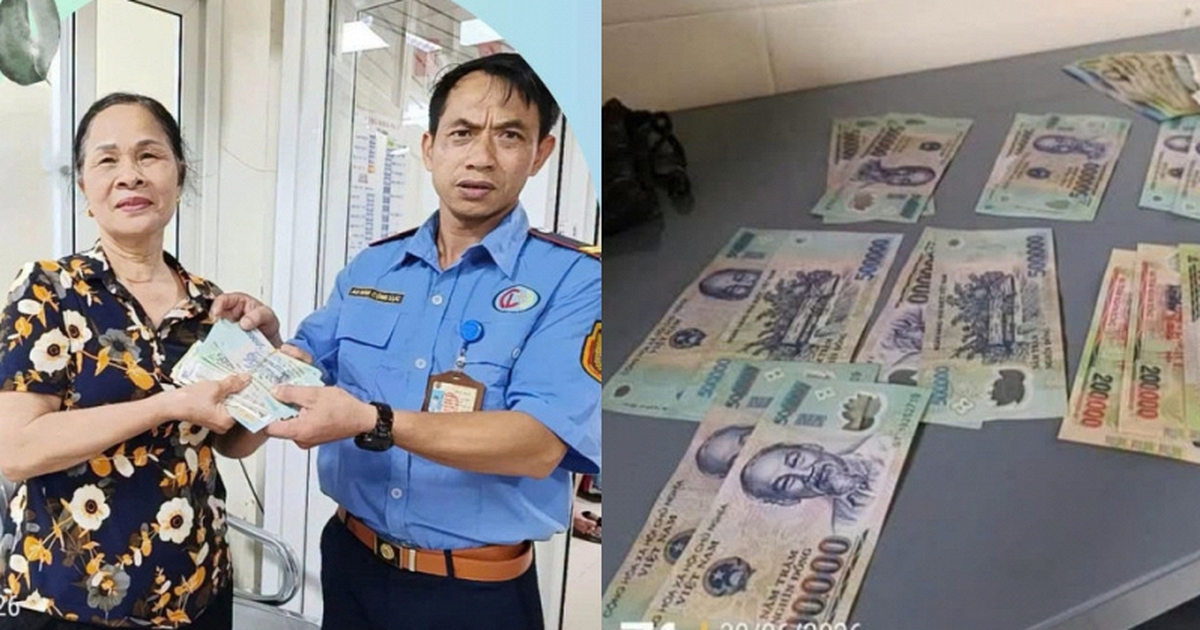 Phát hiện cọc tiền 500.000 đồng nằm trong túi vải, Bệnh viện K lập tức xác minh