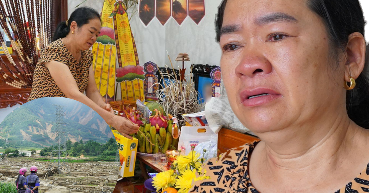 Nỗi đau dày vò người cha sống sót sau trận lũ ở Lai Châu: "Mẹ ơi, có thấy vợ con con đâu không?"