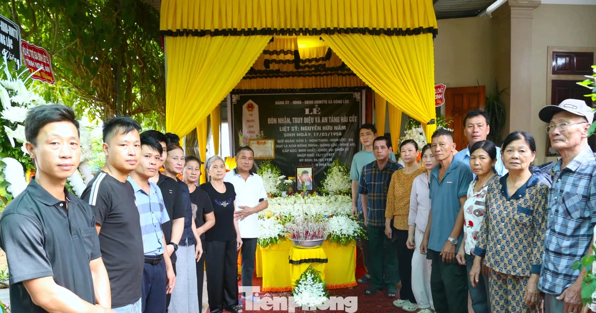 Hai anh em cùng nhập ngũ, cùng hy sinh và cùng trở về sau 49 năm