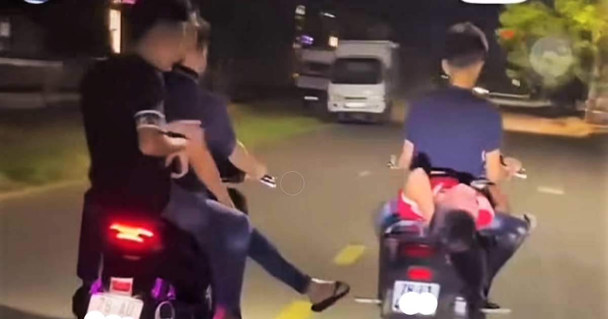 Giao xe cho con chưa đủ tuổi "diễn xiếc" trên đường, phụ huynh bị phạt