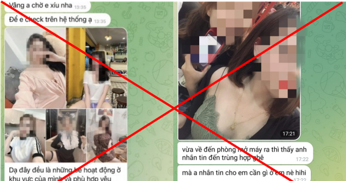 Công an cảnh báo chiêu trò mại dâm trá hình trên Facebook, Zalo, Telegram: Tuyệt đối không bấm vào những quảng cáo này