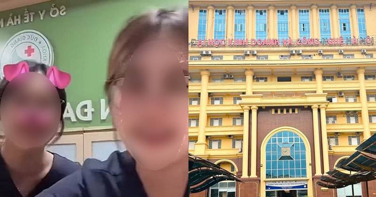 Trường Đại học "Kinh Công" đình chỉ học tập hai sinh viên Y khoa livestream ở Bệnh viện Đức Giang dọa “tiêm thuốc độc” người khác