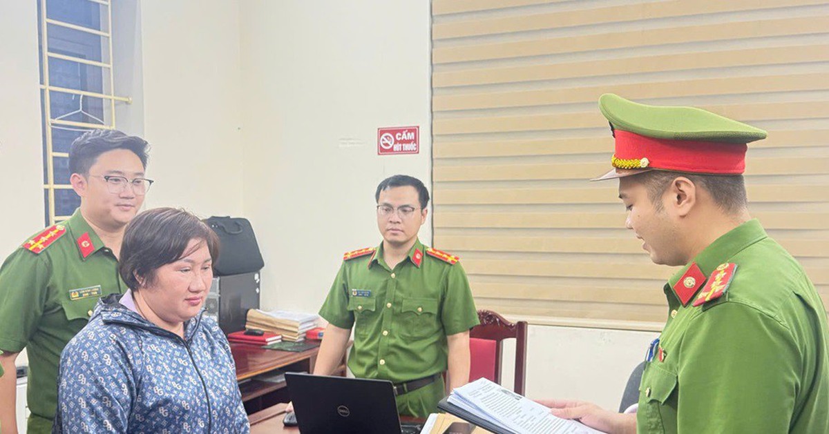 Ra quyết định khởi tố hình sự Nguyễn Thị Lâm SN 1983
