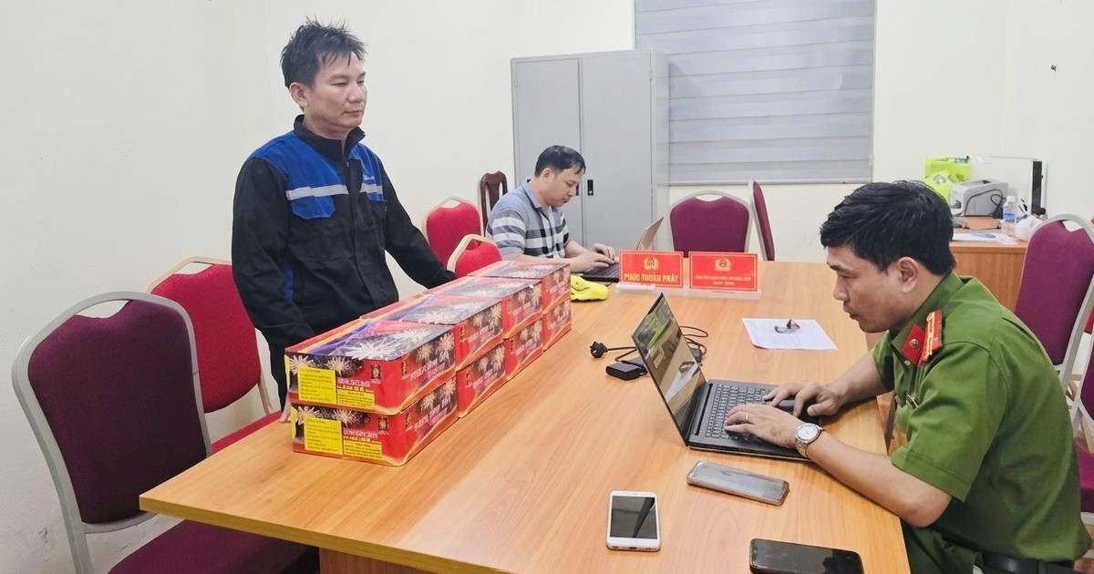Phát hiện điểm bất thường, lực lượng công an bắt giữ một người sinh năm 1973