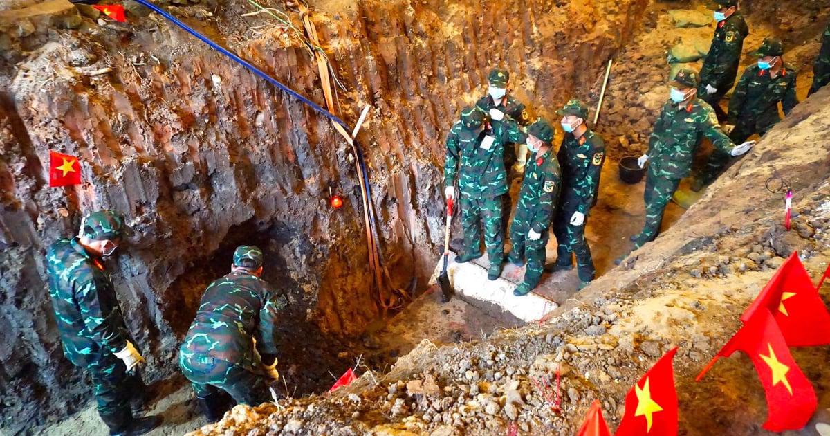 Tìm thấy thêm 6 hài cốt liệt sĩ tại Công viên Lê Thị Riêng