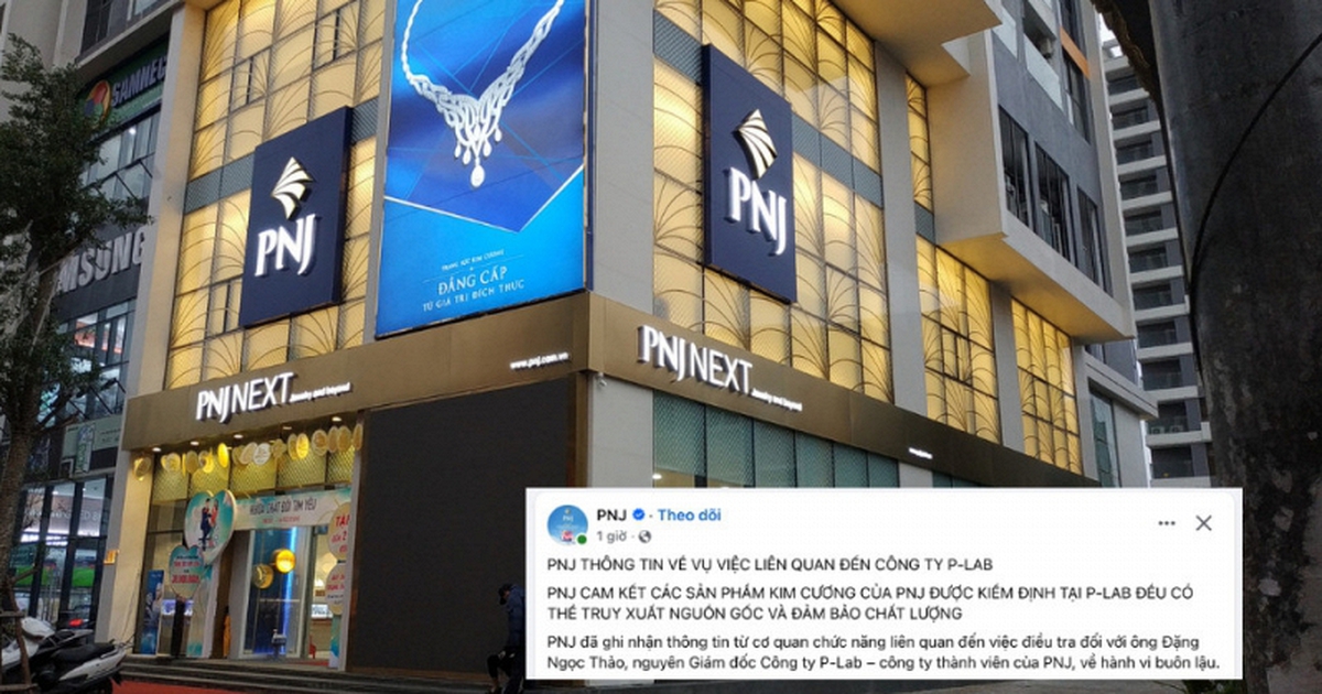 PNJ lên tiếng sau vụ nguyên Giám đốc P-Lab bị điều tra, khẳng định kim cương đều có thể truy xuất nguồn gốc