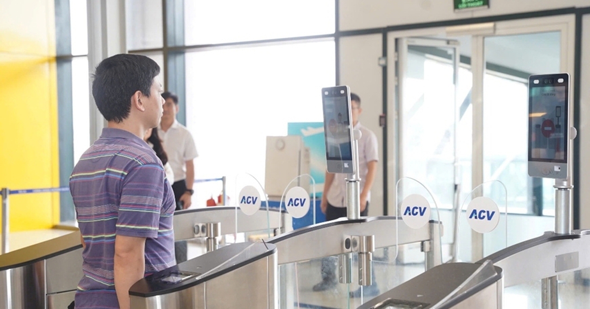 VNeID và sinh trắc học giúp 18 sân bay tiết kiệm 7.700 tỷ đồng mỗi năm