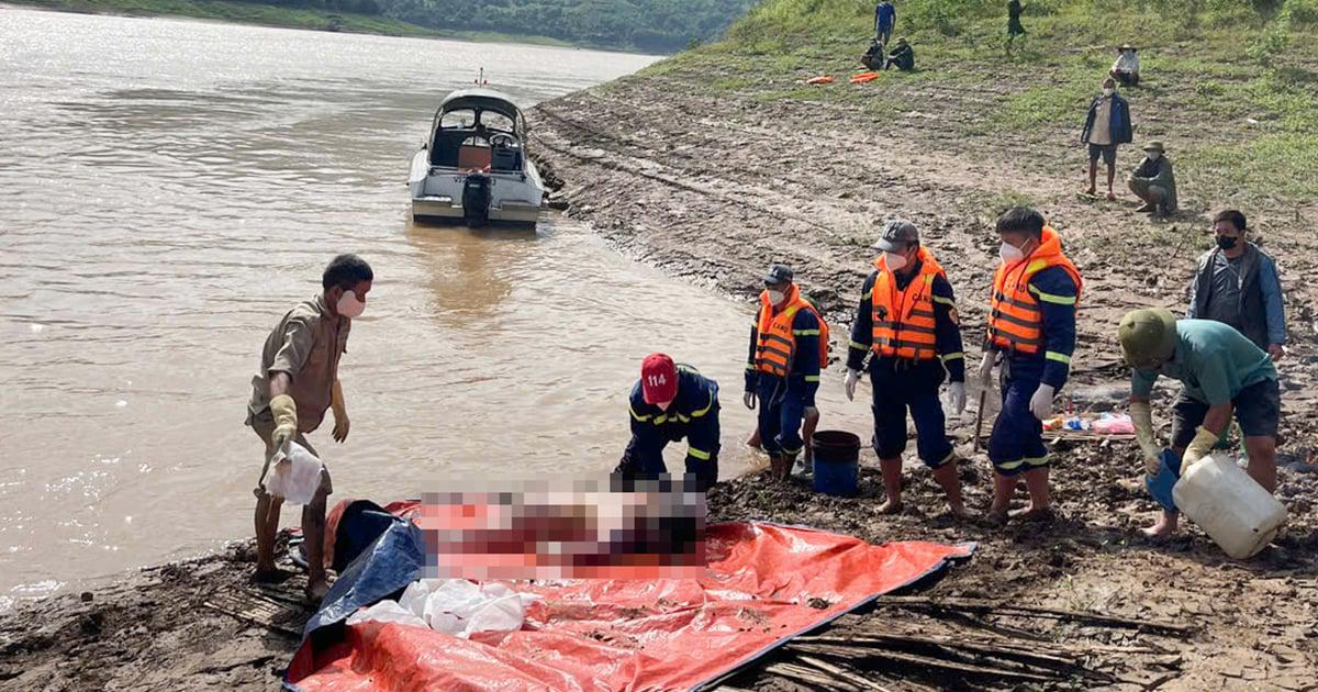 Người đàn ông trượt chân rơi xuống sông Đà, thi thể được tìm thấy sau gần 4 ngày
