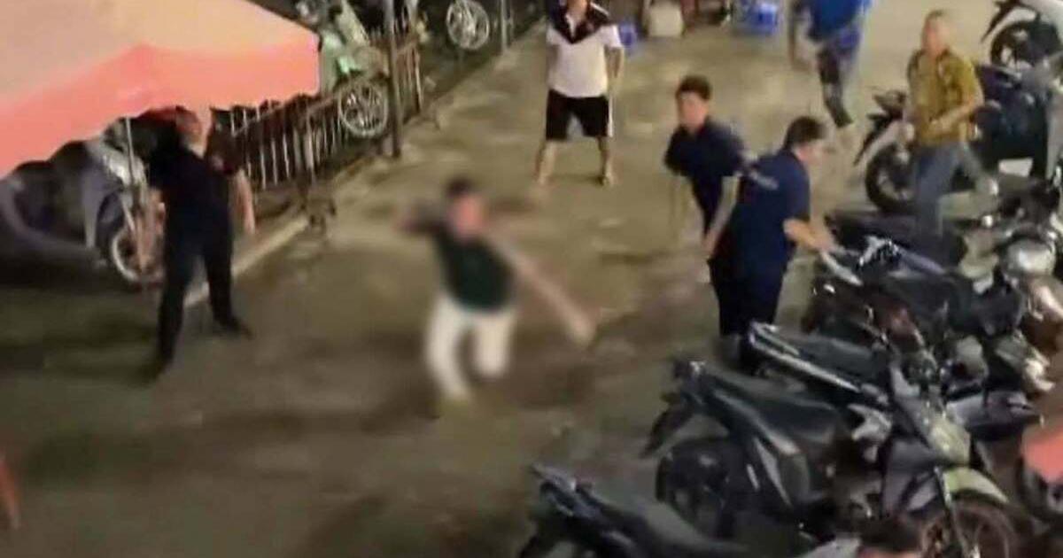 Công an Hà Nôị truy bắt nhóm côn đồ cầm hung khí hỗn chiến tại quán ăn