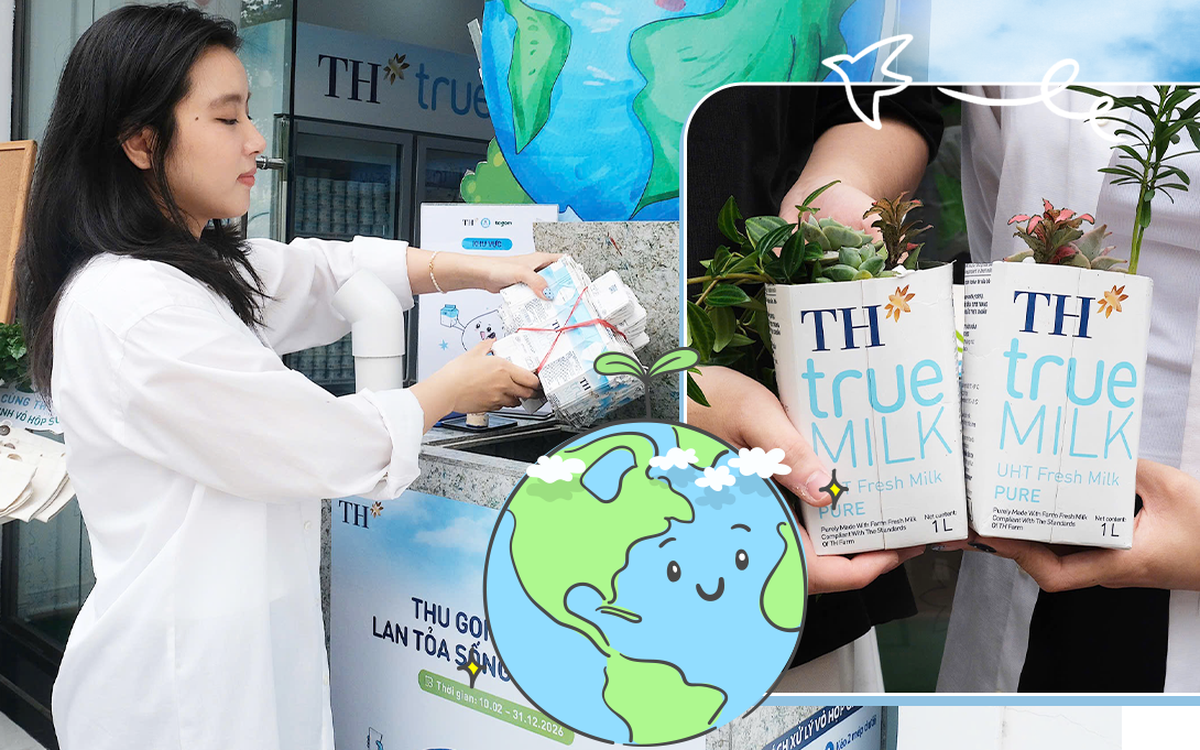 "Những con số biết nói" về nỗ lực giảm nhựa của Tập đoàn TH
