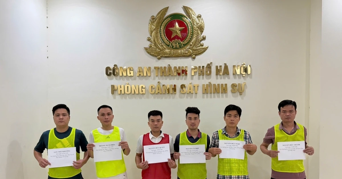 Công an Hà Nội triệt phá ổ nhóm cá độ bóng đá "365cacuoc.com"