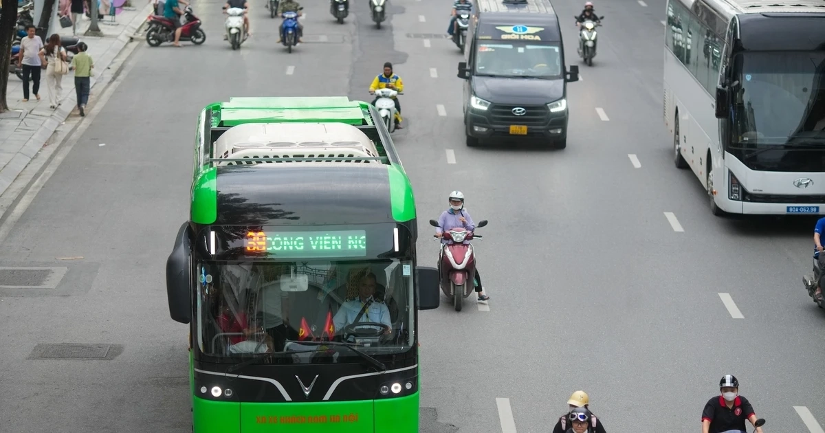 Hà Nội: Khoảng 130.000 lượt khách được miễn phí vé xe buýt trong Vành đai 1