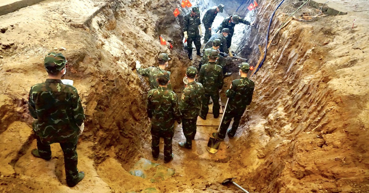 Phát hiện thêm 5 hài cốt liệt sĩ tại Công viên Lê Thị Riêng