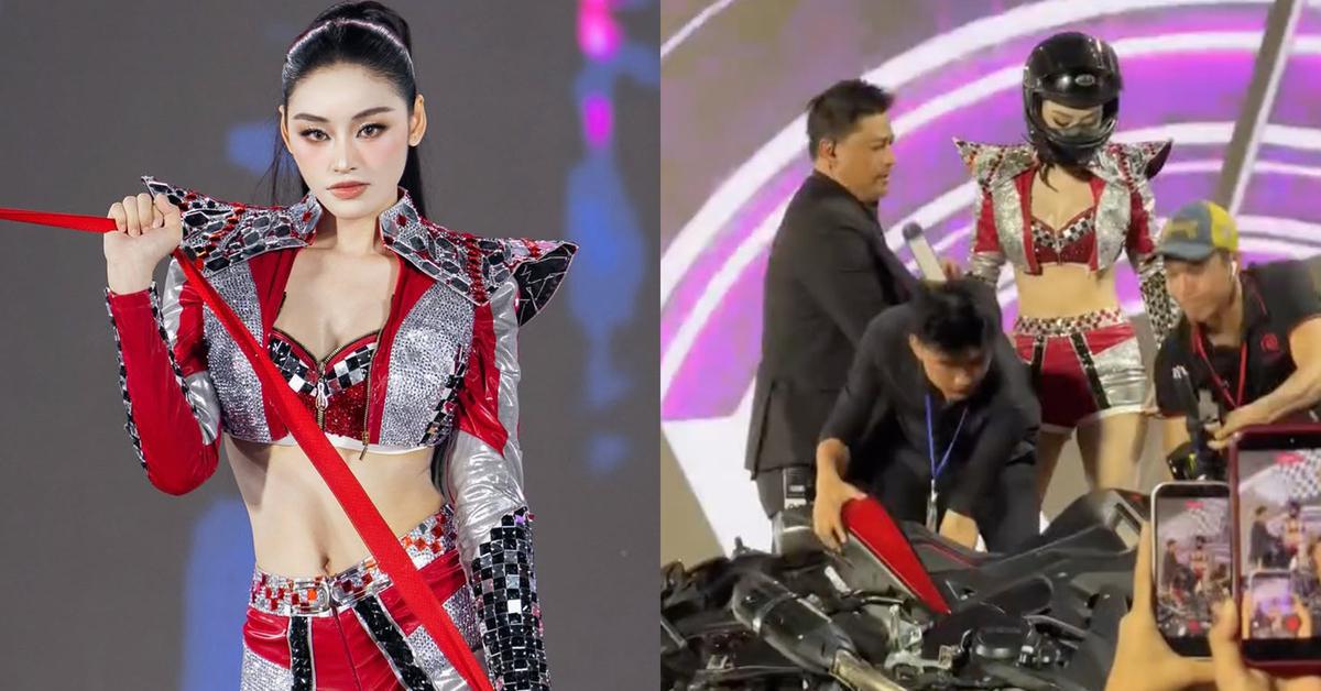 Hoa hậu Yến Nhi nói gì về sự cố ngã xe tại chung kết Miss Grand Vietnam 2026?