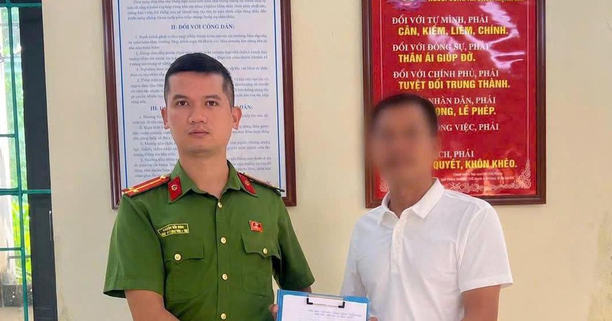 Phát hiện giao dịch chuyển 380 triệu đồng là giả, người đàn ông báo công an