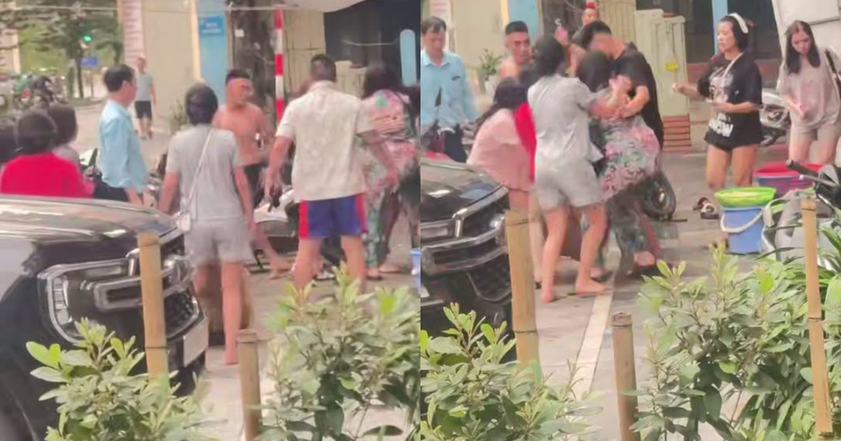 Công an vào cuộc xác minh vụ nhóm người hành hung phụ nữ giữa đường ở Hà Nội