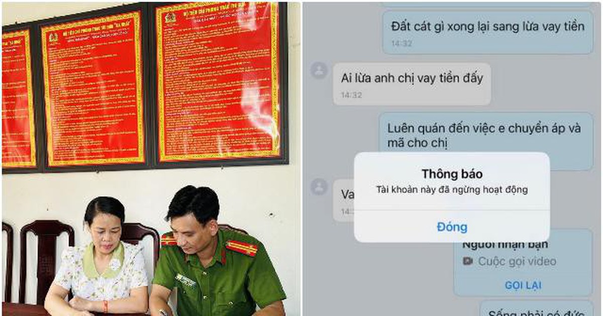 Bất ngờ nhận được 20 triệu đồng sau cuộc gọi của người tự xưng "cán bộ" Nguyễn Văn Lộc, người phụ nữ SN 1978 phải trình báo công an