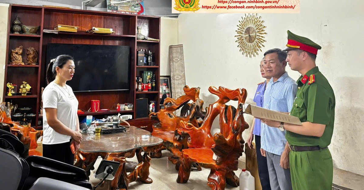 Khởi tố chủ hộ kinh doanh thiết bị vệ sinh Trần Thị Nga SN 1992