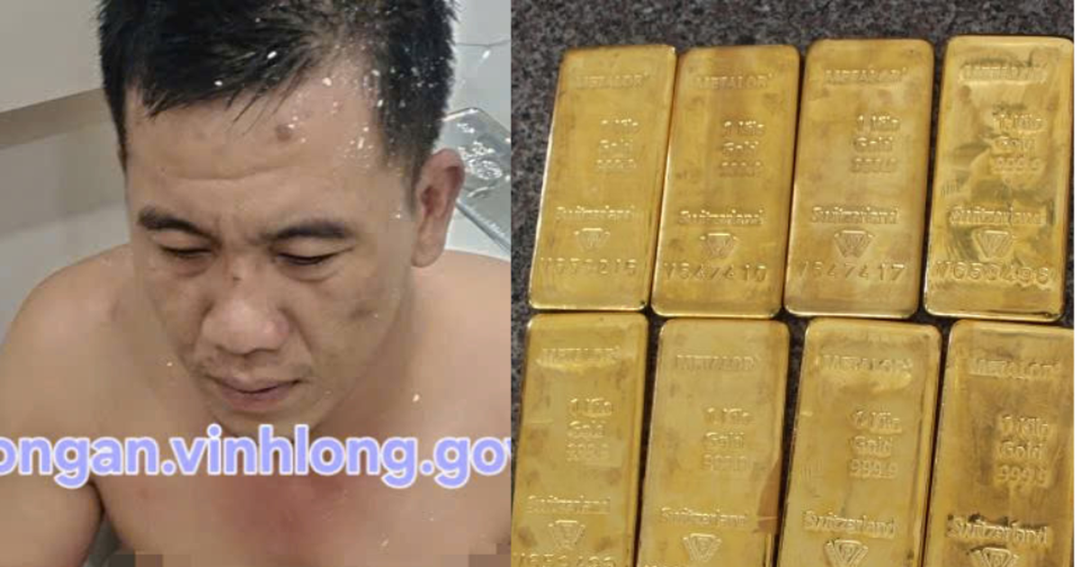 Người đàn ông sống lang thang ở Vĩnh Long bị bắt tại trận khi trộm 80 lượng vàng