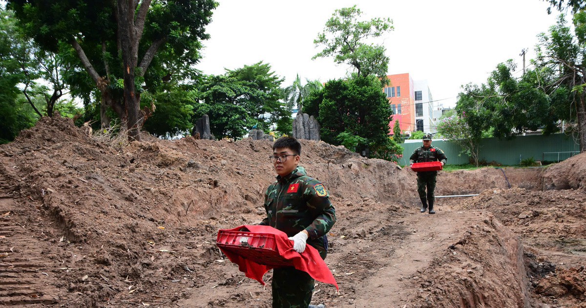 494 bộ hài cốt liệt sĩ được quy tập tại công viên Lê Thị Riêng