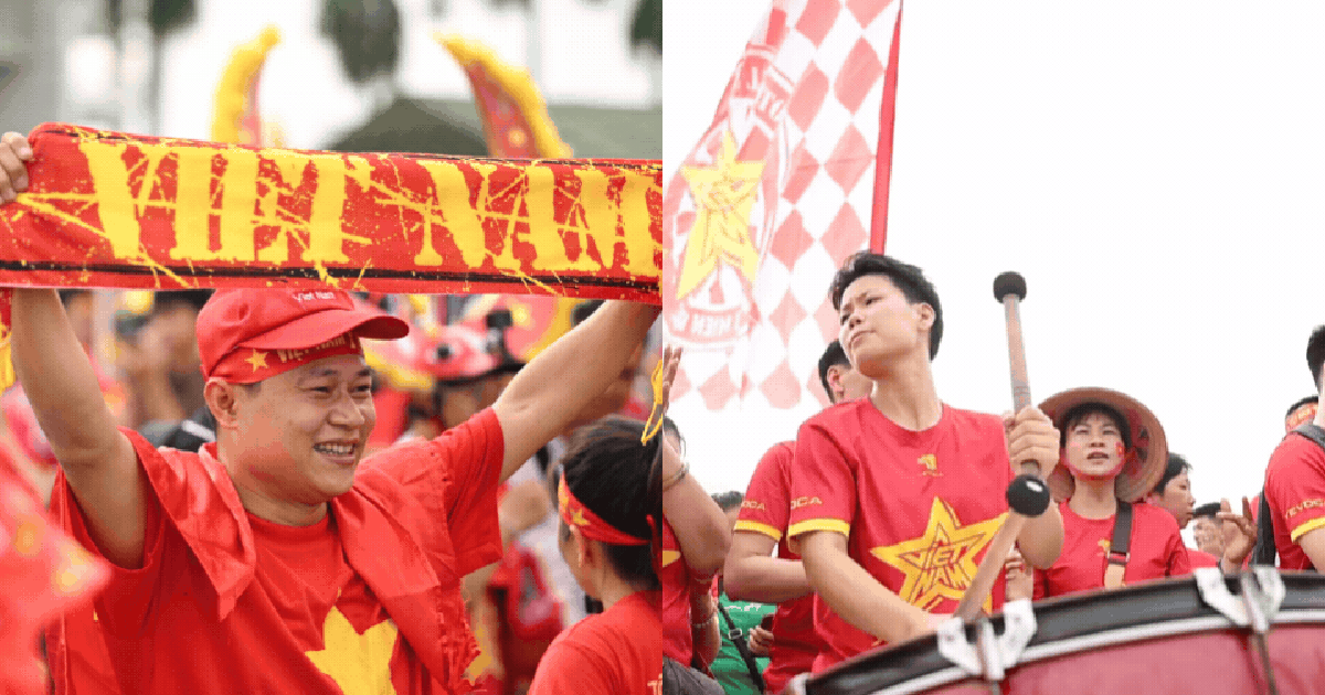 Mỹ Đình sục sôi trước giờ bóng lăn, Việt Nam đang rất gần chức vô địch rồii!