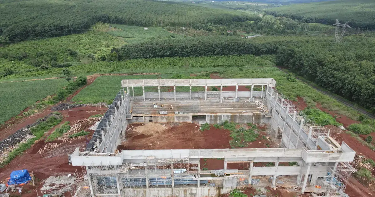 Vụ sập mái Nhà thi đấu hơn 22 tỷ đồng: Công an vào cuộc, Sở Xây dựng chỉ loạt tồn tại