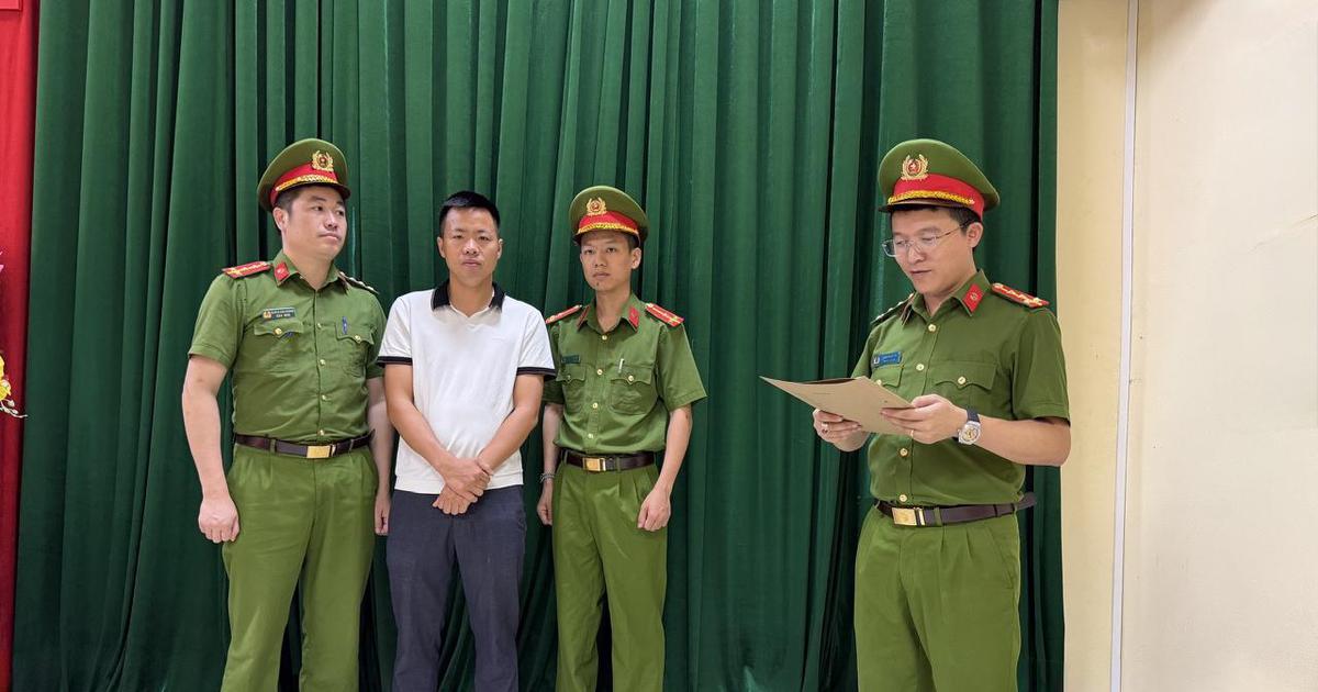 Kiểm tra hộ kinh doanh, công an khởi tố chủ hộ Nguyễn Văn Chung SN 1991