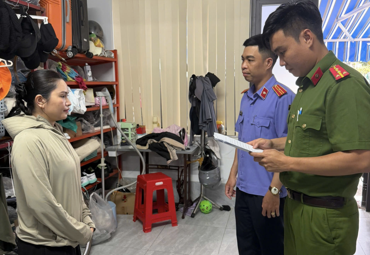 Ra quyết định khởi tố chủ hộ kinh doanh Huỳnh Hạ Thi SN 1995