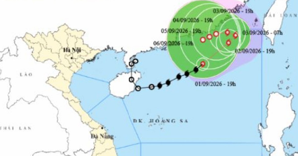 Bão số 5 di chuyển chậm dần, dự báo tồn tại nhiều ngày trên Biển Đông