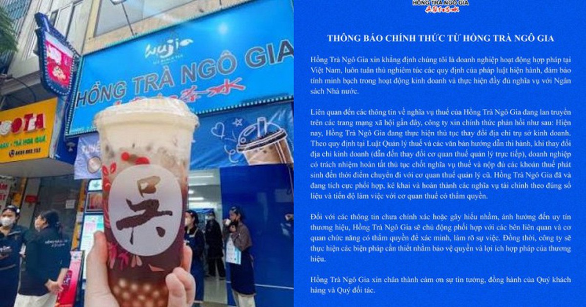 Hồng Trà Ngô Gia lên tiếng về thông tin đang lan truyền trên MXH
