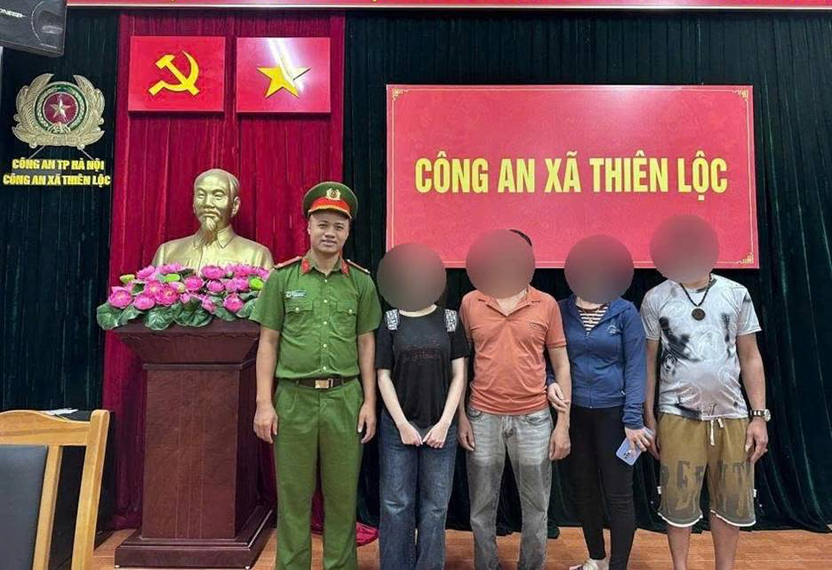 Nữ sinh SN 2008 được yêu cầu chuẩn bị 300 triệu đồng chuyển vào tài khoản NGUYEN VAN HUNG, Công an ập vào nhà nghỉ Huyền Trang 3 xác minh, làm rõ