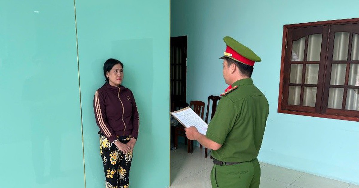 Ra quyết định khởi tố Phan Thị Kim Ngân SN 1979