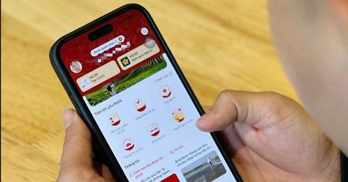 Người dân có tài khoản VNeID mức độ 2 được hưởng một quyền lợi đặc biệt