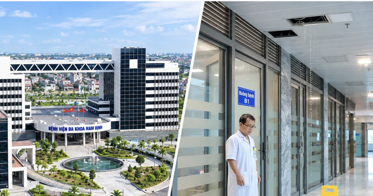 Vì sao bệnh viện gần 1.800 tỷ vừa vận hành đã thấm, dột?